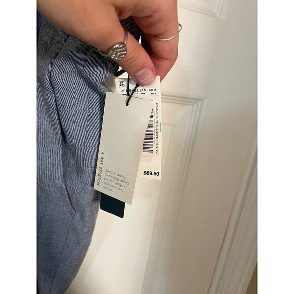 Perry Ellis 4-Way Stretch Slim Fit Men’s Pants - Picture 5 of 10